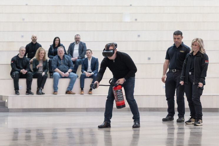 Security profesionals training fire & safety