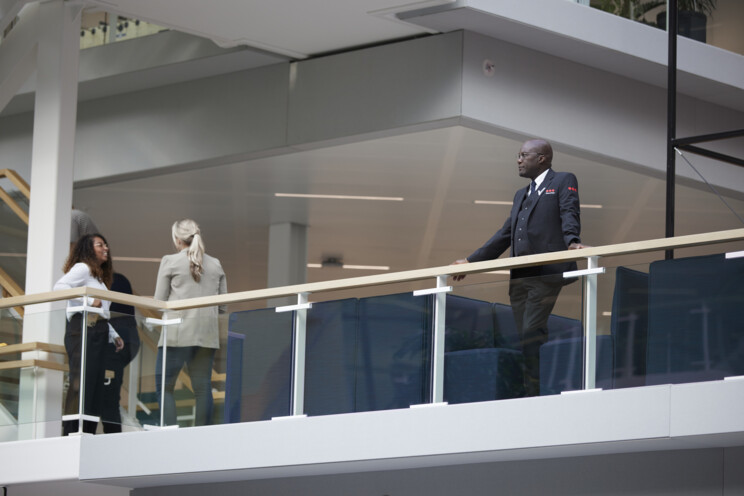 Securitas security officer in healthcare enviroment