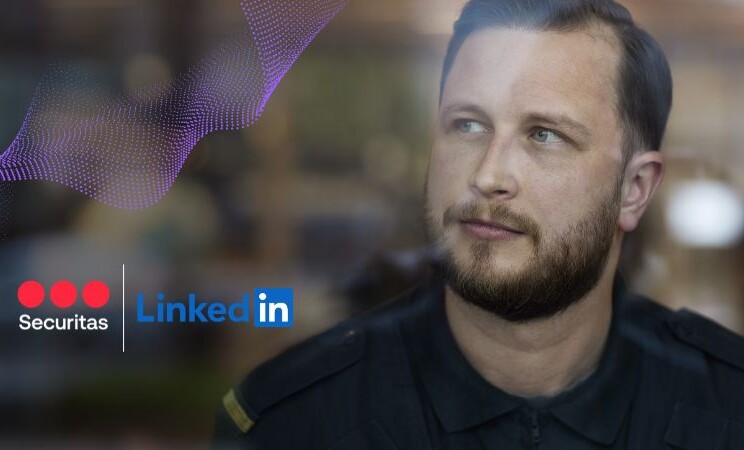 Securitas employee on site.