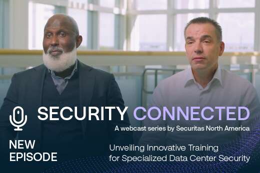 Securitas USA's Milton Plet, SVP Global Clients & Bert den Hartog, VP Global Clients featured in Security Connected episode, Unveiling Innovative Training for Specialized Data Center Security.